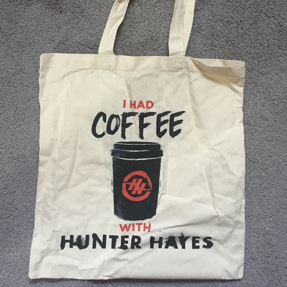 Hunter Hayes canvas bag